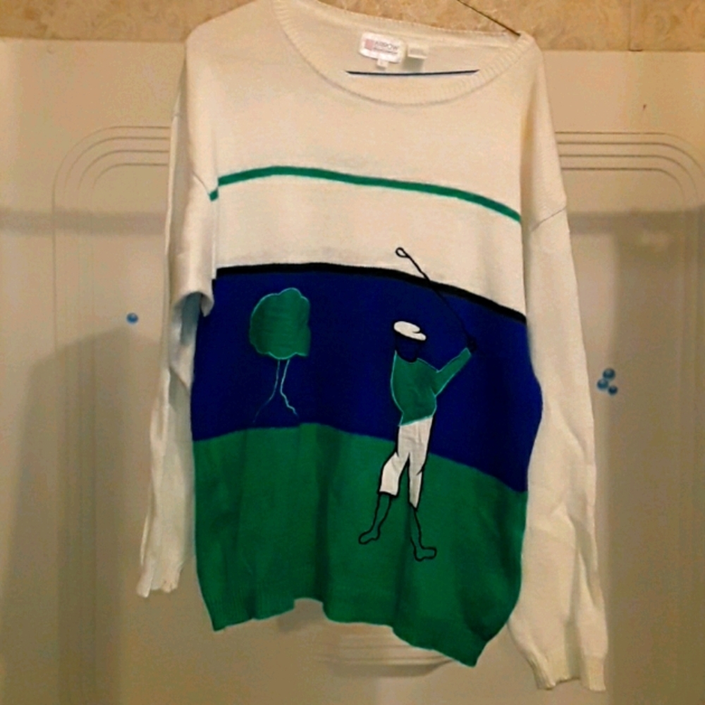 *2 For 12* Arrow L Golfer Sweater